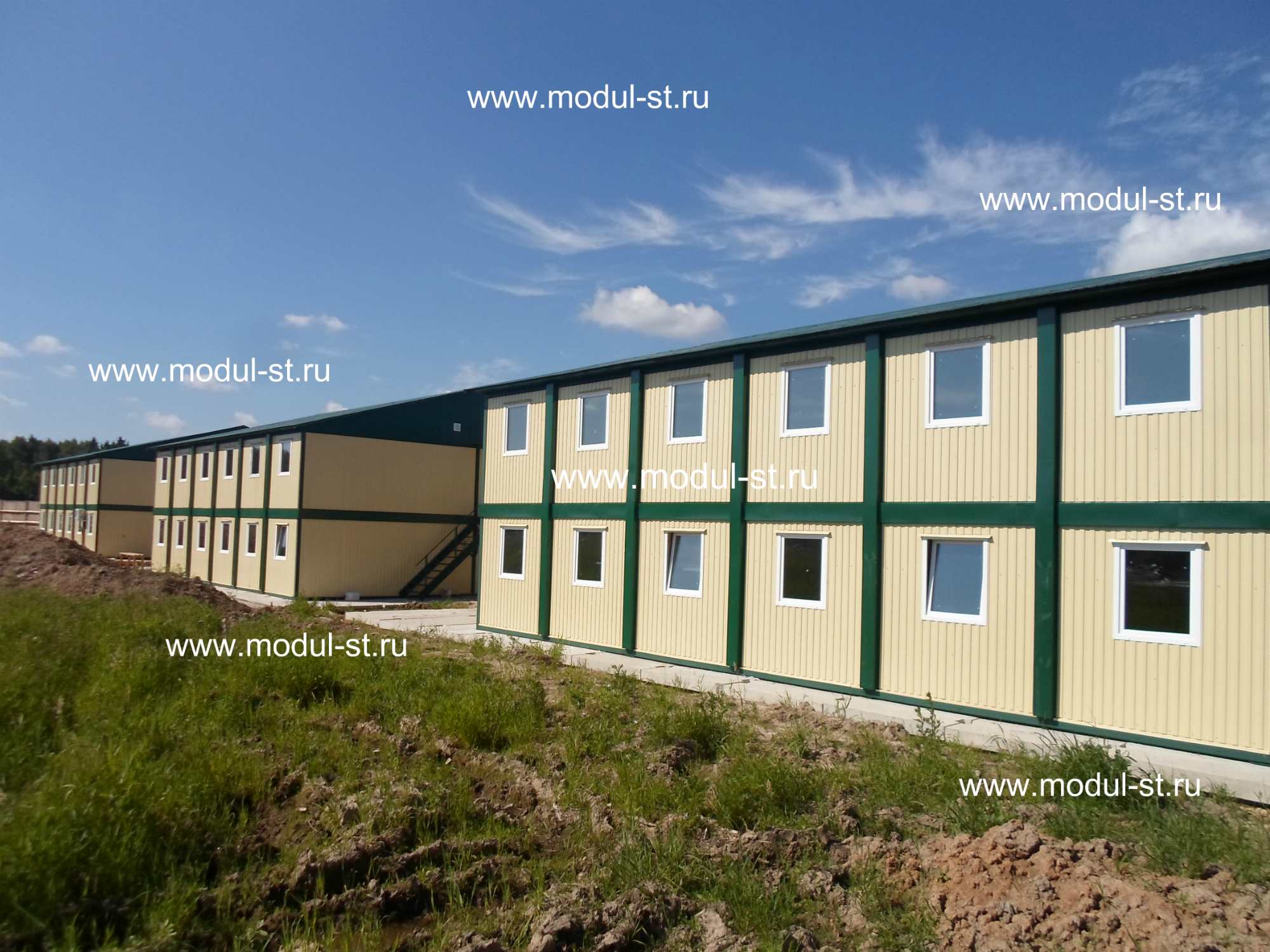 Фото модульных зданий