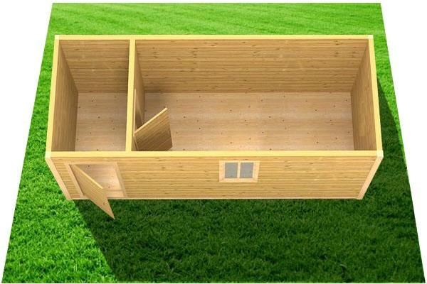 Проект бытовки – 02