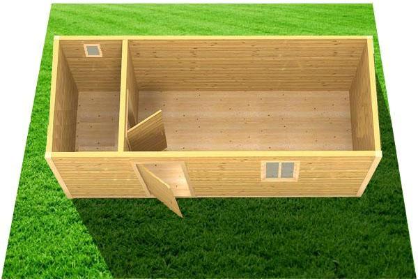 Проект бытовки – 03