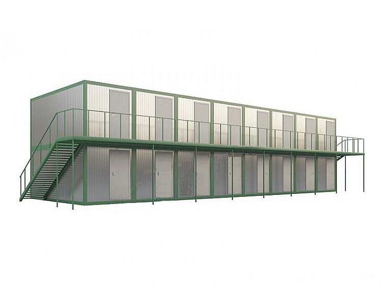 Модульное здание №16 (6 х 19,2 м.)