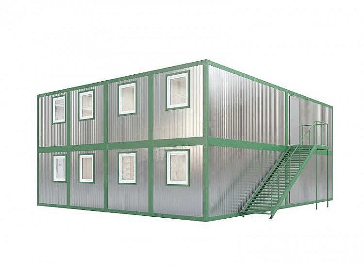 Модульное здание №17 (9,6 х 12 м.)