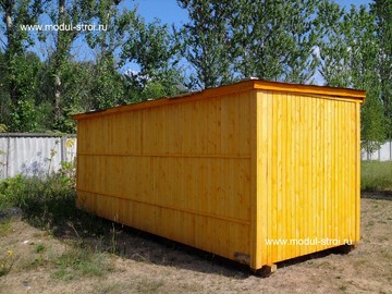 Фото деревянных бытовок 59