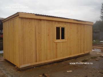 Фото деревянных бытовок 89