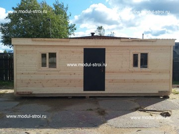 Фото деревянных бытовок 6