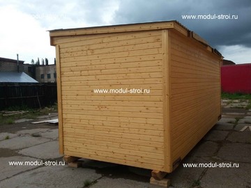 Фото деревянных бытовок 12