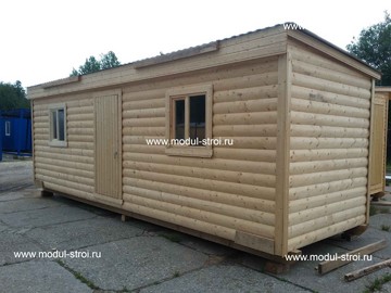 Фото деревянных бытовок 13