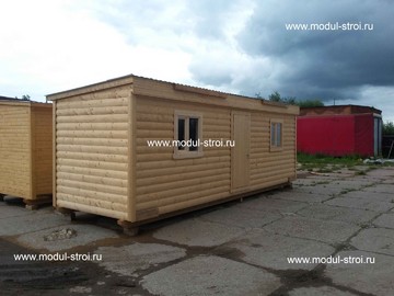 Фото деревянных бытовок 15