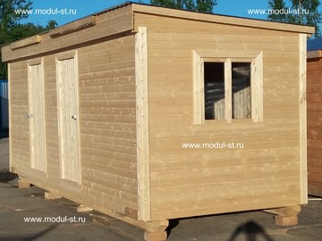 Фото деревянных бытовок 17