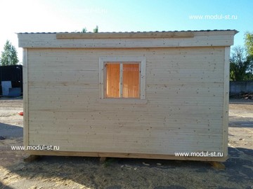 Фото деревянных бытовок 31