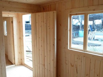 Фото деревянных бытовок 82